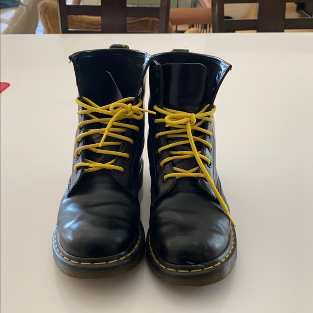 Black original doc martens, size 7/8
